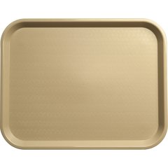 CT141806 Cafe® Fast Food Cafeteria Tray 14" x 18" - Beige