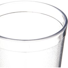 52203550A Coca-Cola® Stackable™ SAN Plastic Tumbler 20 oz - Coke - Clear