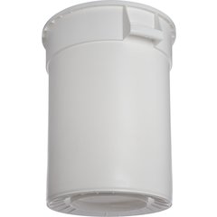 34103202 Bronco™ Round Waste Bin Trash Container 32 Gallon - White