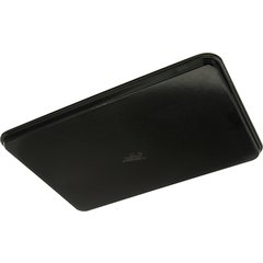 2618FGQ004 Glasteel™ Tray Display/Bakery 17.9" x 25.6" - Black