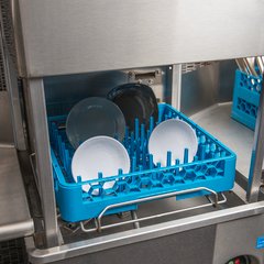 RP14 OptiClean™ All-Purpose Peg Dish Rack 2.5" Pegs - Carlisle Blue