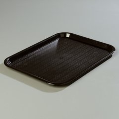 CT121603 Cafe® Fast Food Cafeteria Tray 12" x 16" - Black