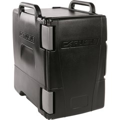 IT40003 Cateraide™ IT End Loading Insulated Food Pan Carrier 6 Full Size 2.5" Pans - Onyx