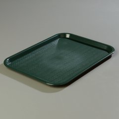CT121608 Cafe® Fast Food Cafeteria Tray 12" x 16" - Forest Green