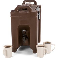 XT250001 Cateraide™ Insulated Beverage Server 2.5 Gallon - Brown