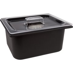 CM110103 Coldmaster® Food Pan 1/2 Size - Black