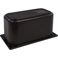 CM110303 Coldmaster® Food Pan with Divider 1/3 Size - Black