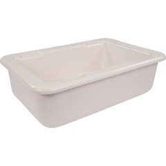 CM104902 Coldmaster® 6" Deep Full-Size Coldpan with Organizer 24 qt - White