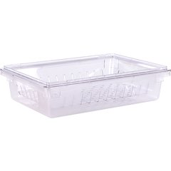 1062807 StorPlus™ Polycarbonate Food Storage Container Colander 26" x 18" x 5" - Clear