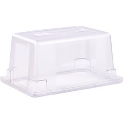 1061207 StorPlus™ Polycarbonate Food Storage Container 5 gal, 18" x 12" x 9" - Clear