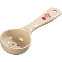436206 Measure Miser® Perforated Short Handle 2 oz - Beige