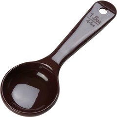 492201 Measure Miser® Solid Short Handle 1.5 oz - Reddish Brown
