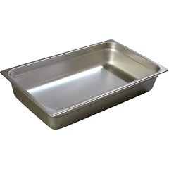 607004 DuraPan™ Light Gauge Stainless Steel Steam Table Hotel Pan Full-Size, 4" Deep