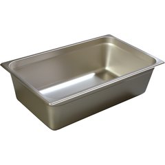 607006 DuraPan™ Light Gauge Stainless Steel Steam Table Hotel Pan Full-Size, 6" Deep