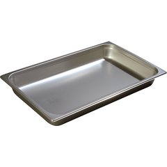 607002 DuraPan™ Light Gauge Stainless Steel Steam Table Hotel Pan Full-Size, 2.5" Deep