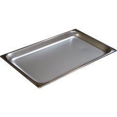 607001 DuraPan™ Light Gauge Stainless Steel Steam Table Hotel Pan Full-Size, 1" Deep