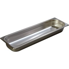60700HL2 DuraPan™ Light Gauge Stainless Steel Steam Table Long Hotel Pan Long 1/2 Size, 2.5" Deep