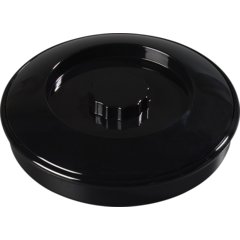 047503 Tortilla Server w/Lid 7-1/4" / 1-15/16" - Black