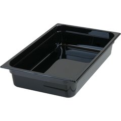 10401B03 StorPlus™ High Heat Food Pan Full-Size, 4" Deep - Black