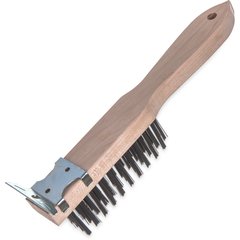 4067100 - Sparta® Scratch Brush and Scraper with Carbon Steel Bristles ...