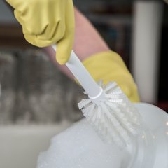 367600TC02 Household Dish Brush 11" - White