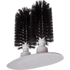 4046003 Sparta® Twin Glass Washer 8" - Black