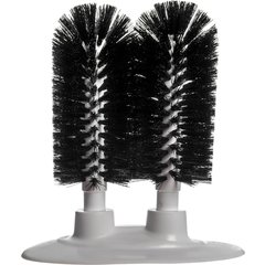 4046003 Sparta® Twin Glass Washer 8" - Black