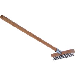 36372500 Oven Grill Brush & Scraper with Handle 30" - Natural