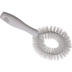 4016402 Sparta® Vegetable Brush with Stiff Polyester Bristles 8.75" - White