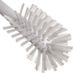 4041300 Handle Dish Brush w/2-3/4" Polyester Bristles 12" - White