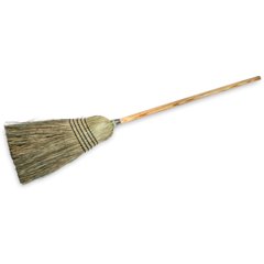 4135067 5-Stitch Warehouse/Janitor (#29) - Blended Corn Broom 56" - Natural
