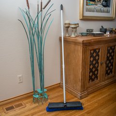 3621961814 Sweep Complete™ Floor Sweep with Squeegee 18" - Blue