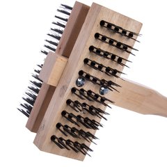 4029400 Double Broiler King Grill Brush with Handle 48"