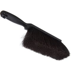 3638003 Counter Brush With Horsehair Bristles 9" - Black