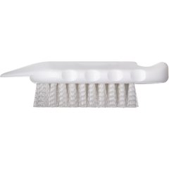 4041202 Sparta® Potato Brush w/Medium Stiff Polyester Bristles 5-3/4" - White