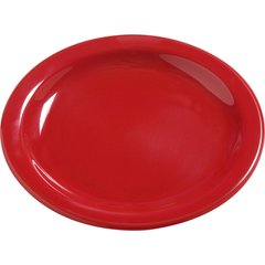 Carlisle Melamine Bread & Butter Plate 5.5" Red 4385605 Case of 48