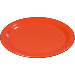 4350152 Dallas Ware® Melamine Dinner Plate 9" - Sunset Orange