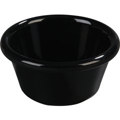 4312303 SAN Smooth Ramekin 3 oz - Black