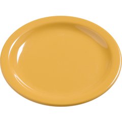 Carlisle Melamine Bread & Butter Plate 5.5" Honey Yellow 4385622 Case of 48
