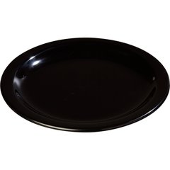 4350303 Dallas Ware® Melamine Salad Plate 7.25" - Black