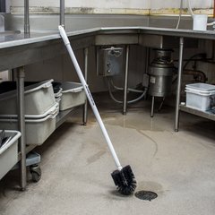 4023600 Sparta® Plastic Floor Drain Handle 36" - White