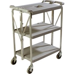SBC152123 Fold 'N Go® Cart 15" x 21" - Gray