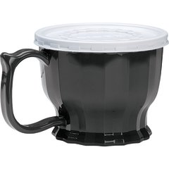 DX9000B03 Tropez Cup, High-Temp 8oz (48/cs) - Onyx