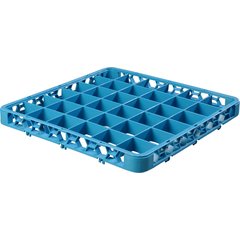 RE3614 OptiClean™ 36-Compartment Divided Glass Rack Extender 1.78" - Carlisle Blue
