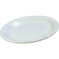 KL12702 Kingline™ Melamine Oval Platter Tray 12" x 9" - White