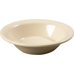 KL80025 Kingline™ Melamine Rimmed Fruit Bowl 5 oz - Tan