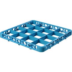 RE1614 OptiClean™ 16-Compartment Divided Glass Rack Extender 1.78" - Carlisle Blue