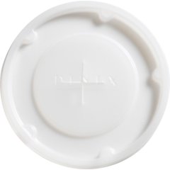 DX1196ST8714 Dinex® Disposable Lid with Straw Slot (Fits Cambro, G.E.T Enterprises) 2.695" (1000/cs) - Translucent