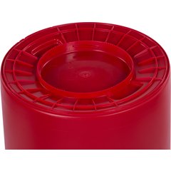 34104405 Bronco™ Round Waste Bin Trash Container 44 Gallon - Red