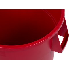 34104405 Bronco™ Round Waste Bin Trash Container 44 Gallon - Red